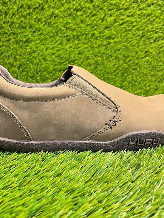 Kuru Kivi Mens Size 8E Brown Classic Casual Walking Leather Slip-On Loafer Shoes main image 8